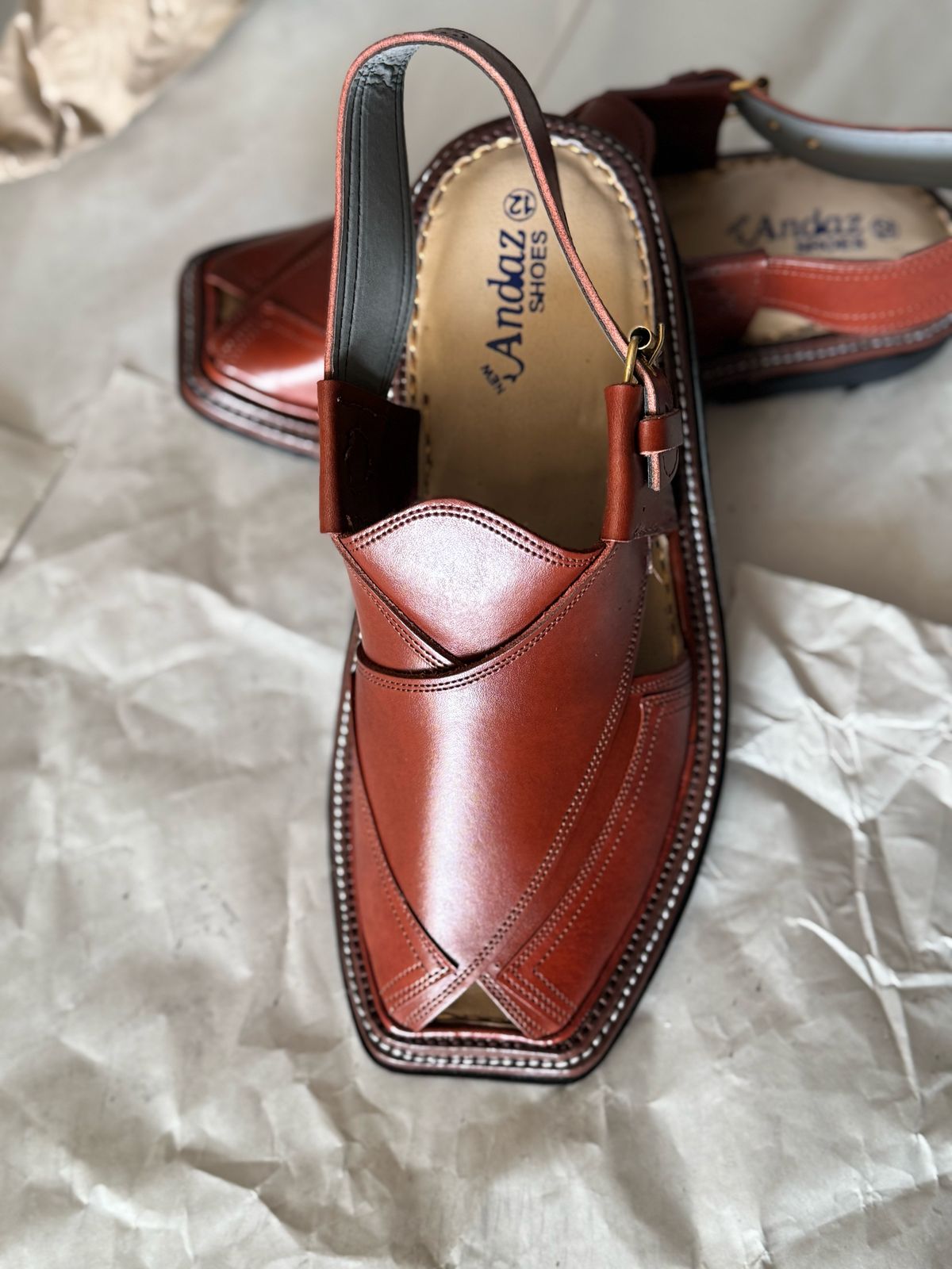 Thripal Gear– Gents –sheet colour Handmade  with premium leather